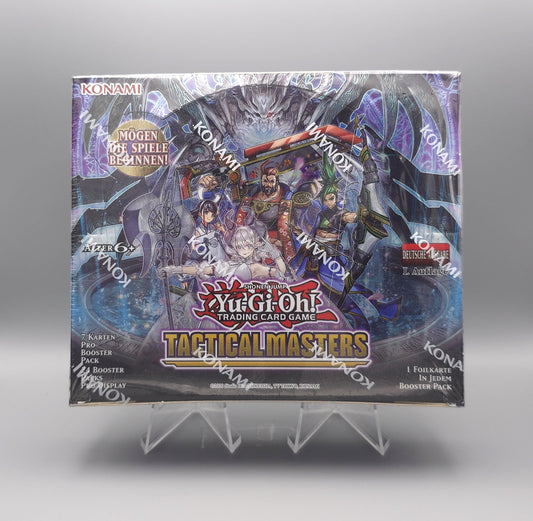 Yu-Gi-Oh! Tactical Masters (TAMA-DE) I. Auflage | 24 Booster Pack Display | Deutsch