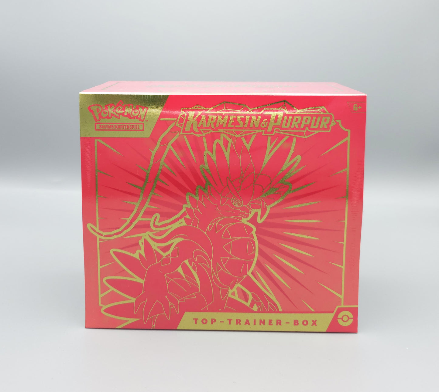 Pokemon KP01 Karmesin & Purpur: Base Set | Top-Trainer-Box | Deutsch