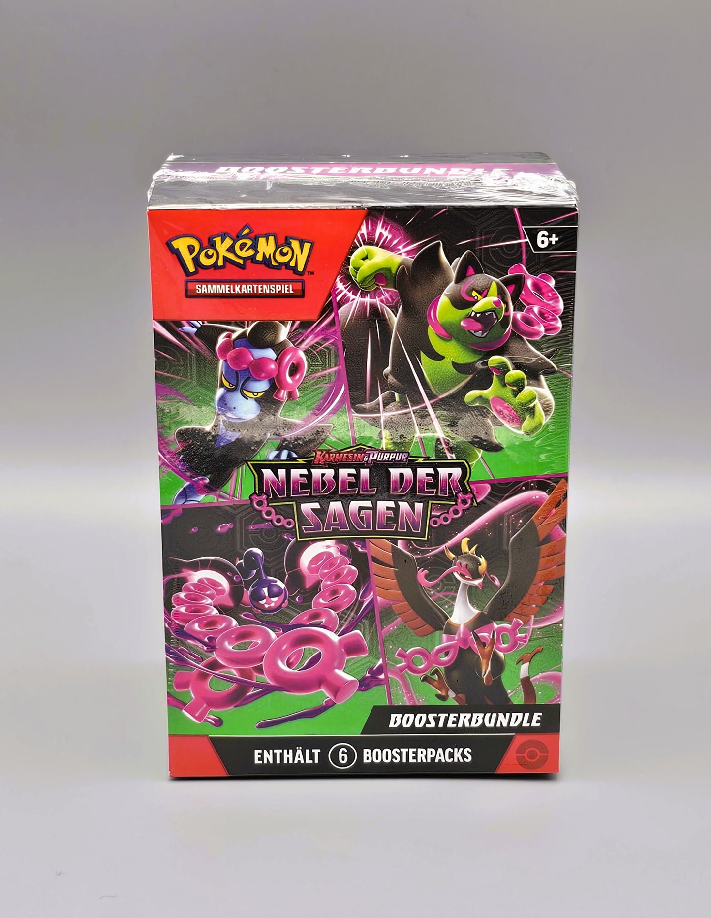 Pokemon KP06.5 Karmesin & Purpur: Nebel der Zeit | Booster Bundle | Deutsch