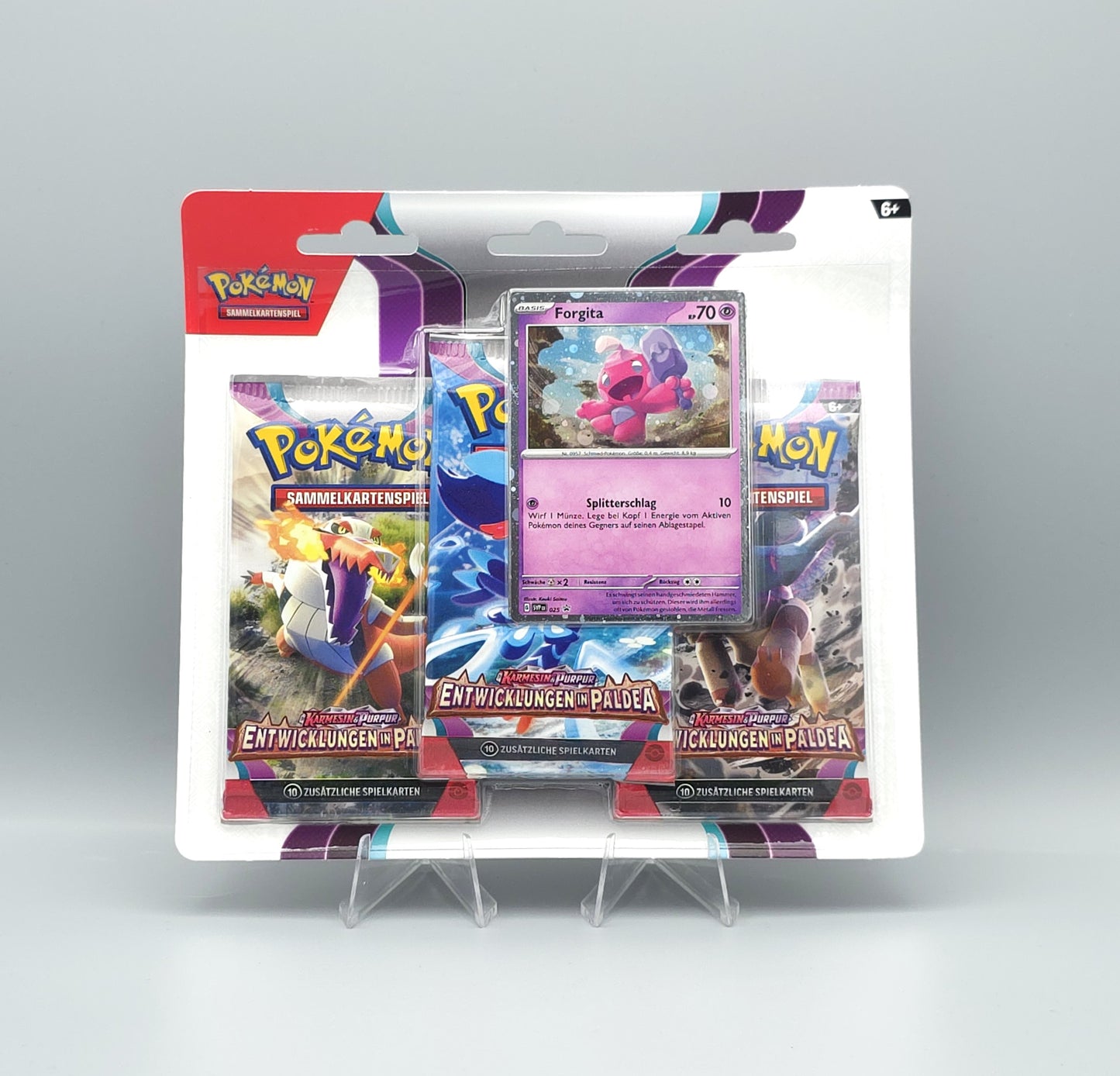 Pokemon Entwicklungen in Paldea: 3-Pack Blister | Deutsch