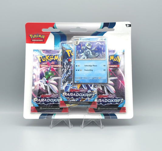 Pokemon Paradoxrift: 3-Pack Blister | Deutsch