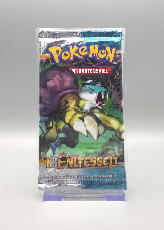 Pokemon HGSS2 HeartGold & SoulSilver: Entfesselt | 1x Booster Pack | Deutsch