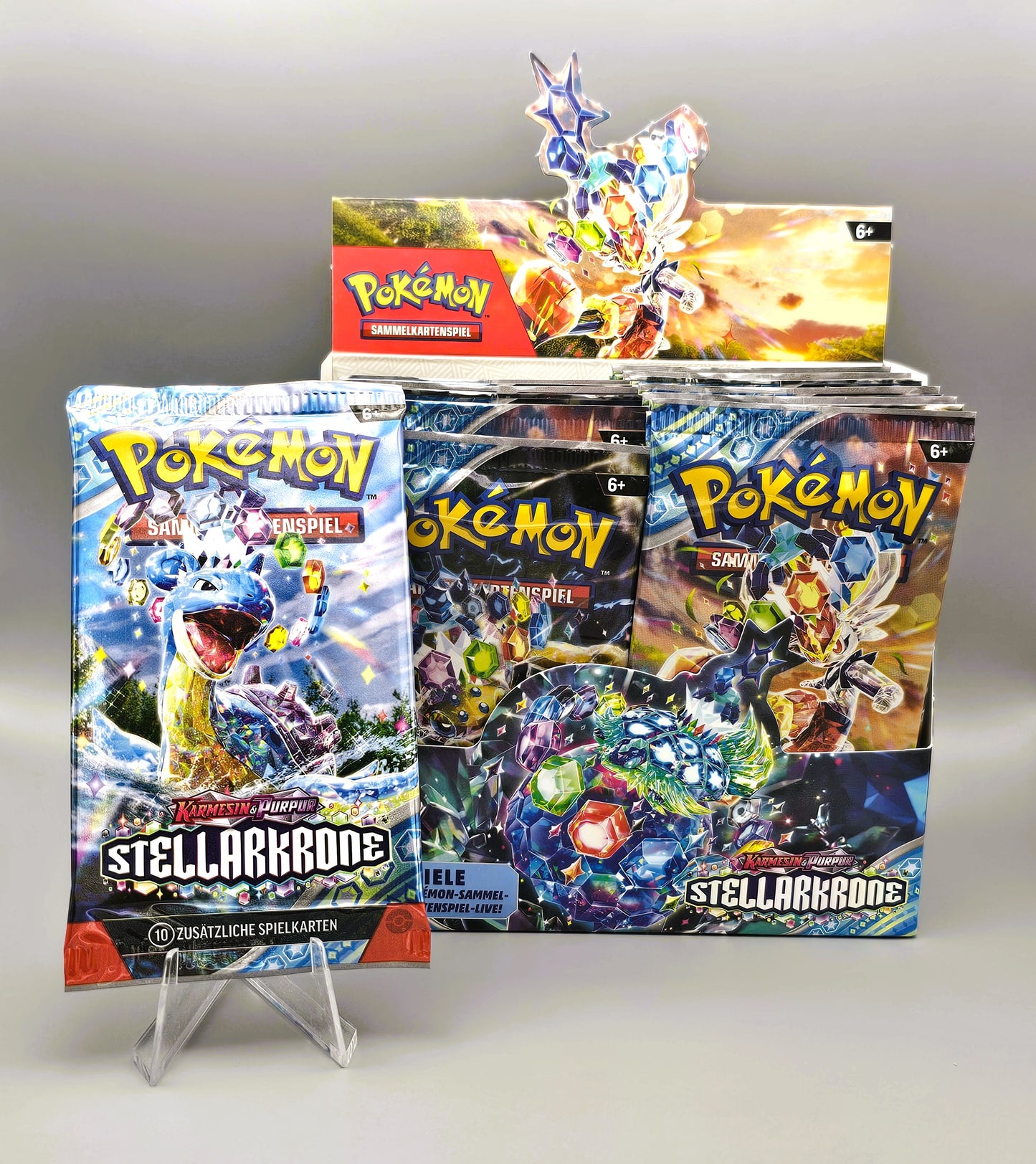 Pokemon KP07 Karmesin & Purpur: Stellarkrone | Booster Pack | Deutsch