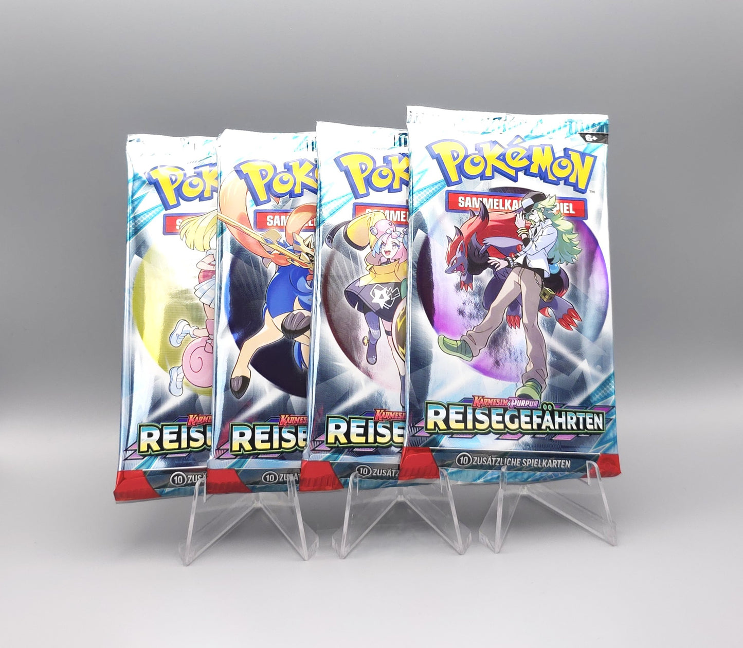 Pokemon KP09 Karmesin & Purpur: Reisegefährten | 1x Booster Pack | Deutsch