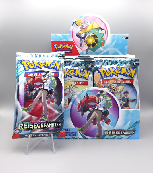 Pokemon KP09 Karmesin & Purpur: Reisegefährten | 1x Booster Pack | Deutsch