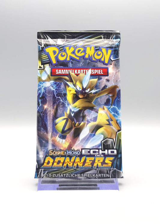 Pokemon SM8 Sonne & Mond: Echo des Donners | 1x Booster Pack | Deutsch