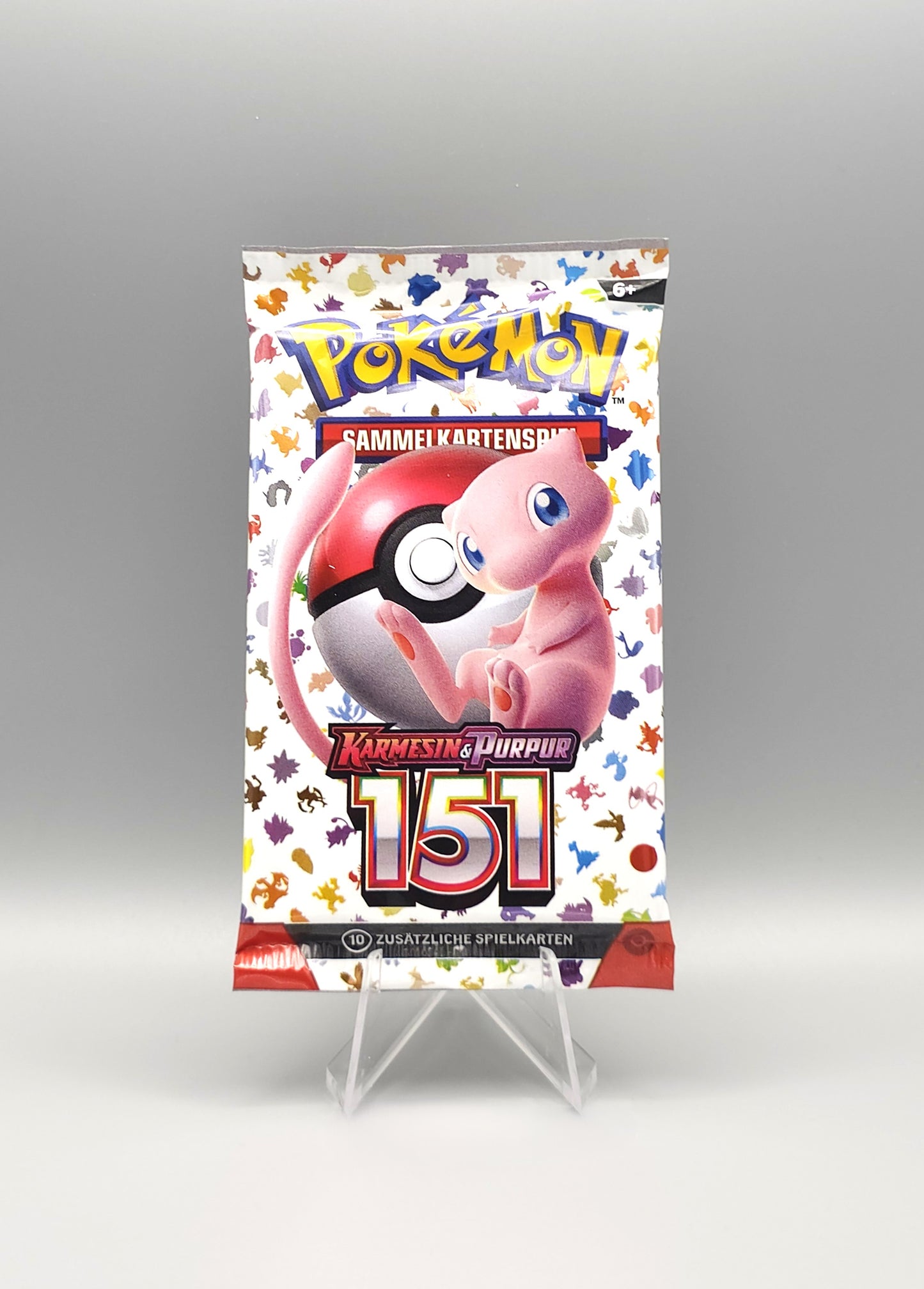 Pokemon KP03.5 Karmesin & Purpur: 151 | 1x Booster Pack | Deutsch