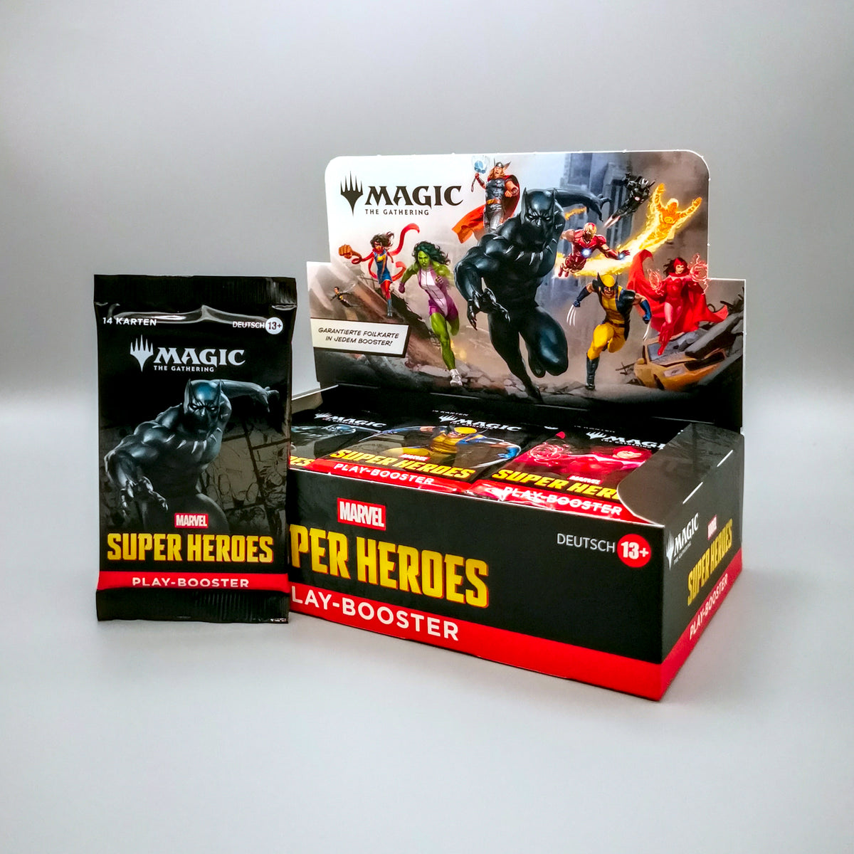 Magic The Gathering: Marvel Super Heroes (MSH) | 1x Play-Booster | Deutsch