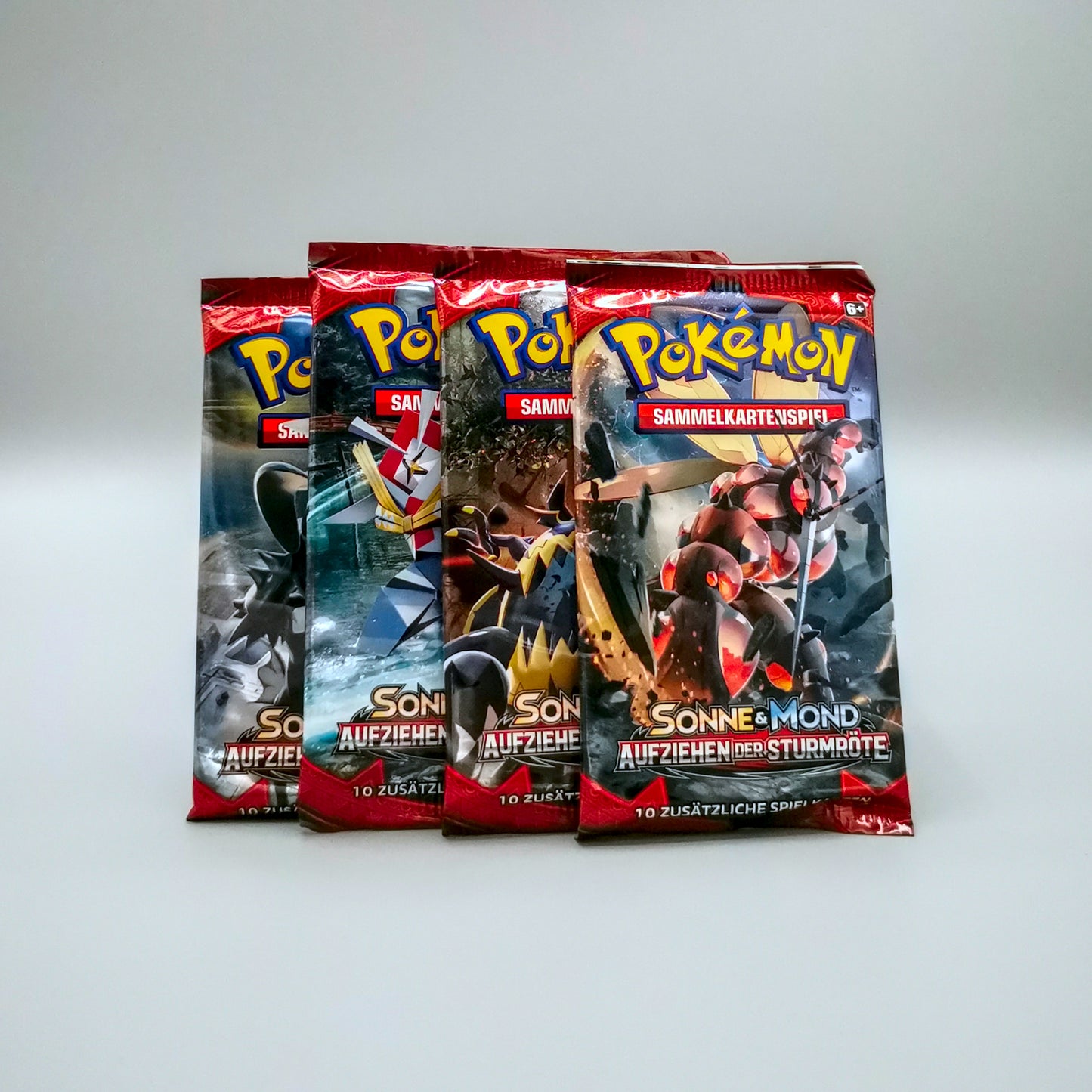 Pokemon SM4 Sonne & Mond: Aufziehen der Sturmröte | 1x Booster Pack | Deutsch