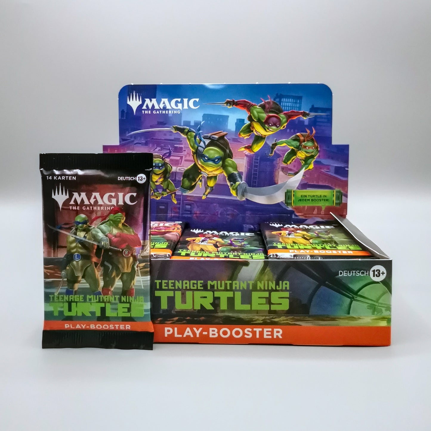 Magic The Gathering: Teeange Mutant Ninja Turtles (TMT-DE) | 1x Play-Booster | Deutsch