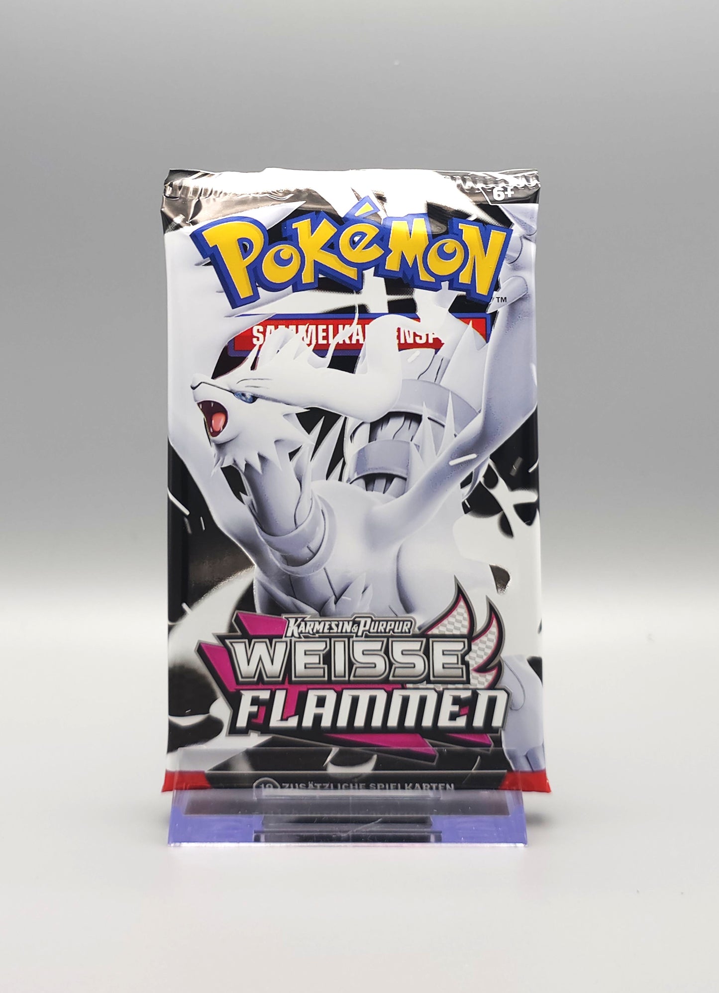 Pokemon KP11 Karmesin & Purpur: Schwarze Blitze & Weiße Flammen | 1x Booster Pack | Deutsch