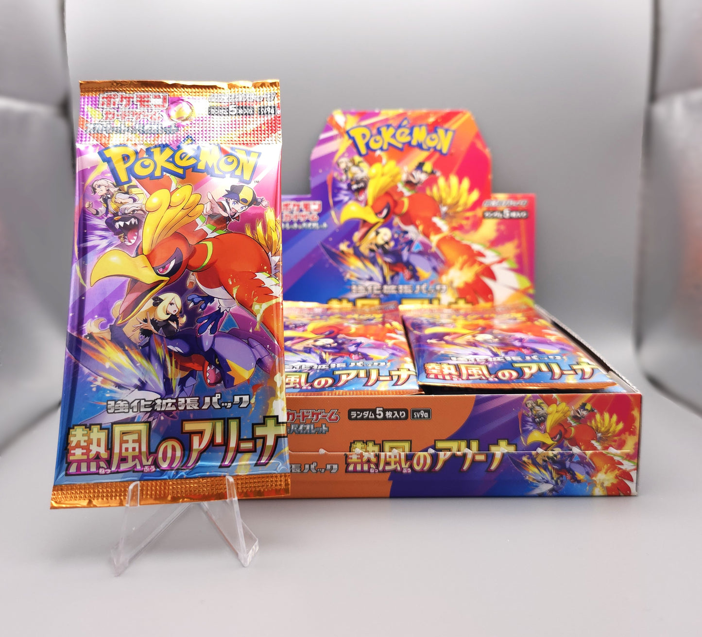 Pokemon sv9a Scarlet & Violet: Heat Wave Arena | 1x Booster Pack | Japanisch