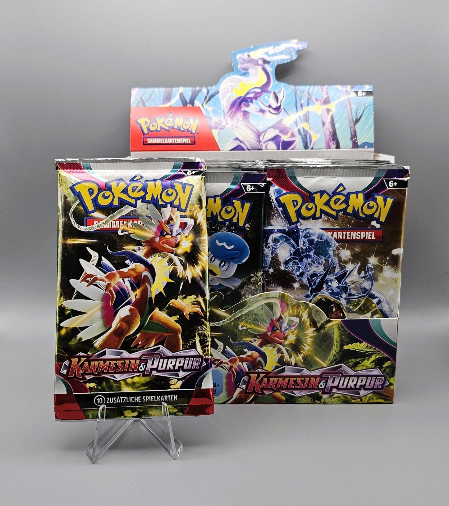 Pokémon KP01 Karmesin & Purpur: Base Set | Booster Pack | Deutsch - PiRoGamma TCG