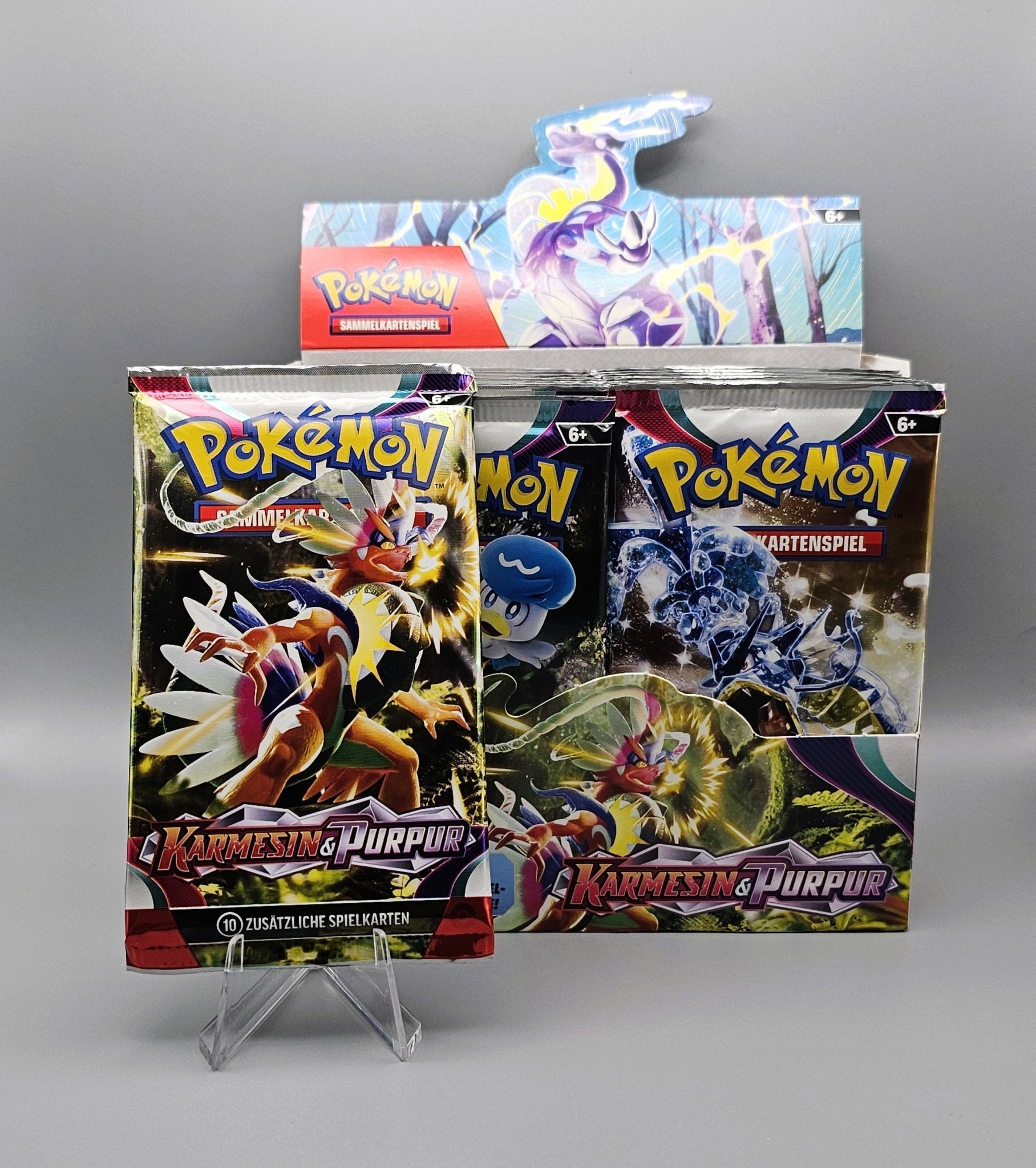 Pokémon KP01 Karmesin & Purpur: Base Set | Booster Pack | Deutsch - PiRoGamma TCG