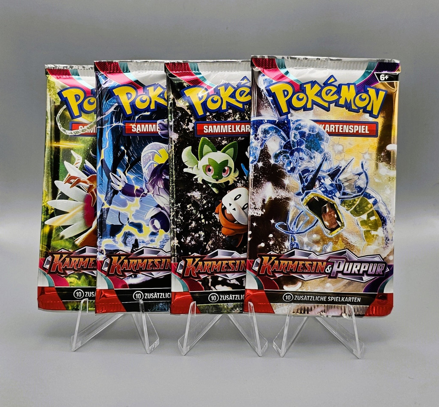 Pokémon KP01 Karmesin & Purpur: Base Set | Booster Pack | Deutsch - PiRoGamma TCG