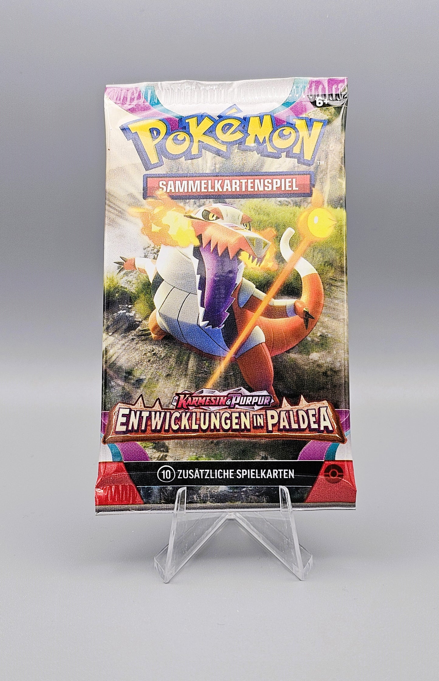 Pokémon KP02 Karmesin & Purpur: Entwicklungen in Paldea | Booster Pack | Deutsch