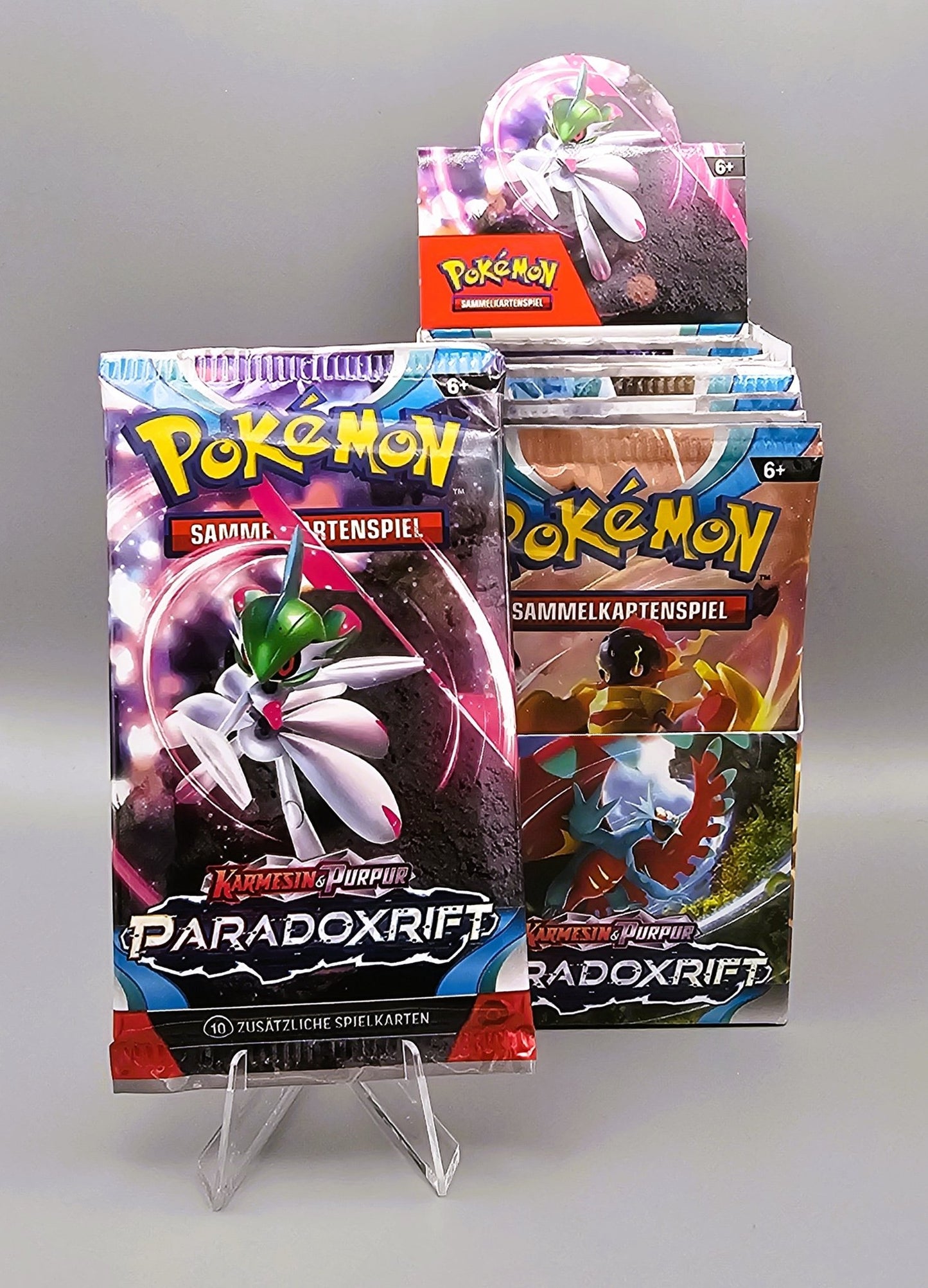 Pokémon KP04 Karmesin & Purpur: Paradoxrift | Booster Pack | Deutsch - PiRoGamma TCG