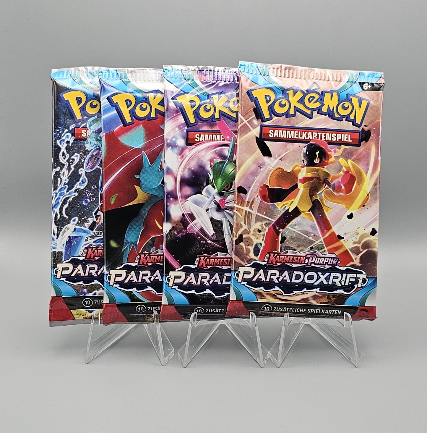 Pokémon KP04 Karmesin & Purpur: Paradoxrift | Booster Pack | Deutsch - PiRoGamma TCG