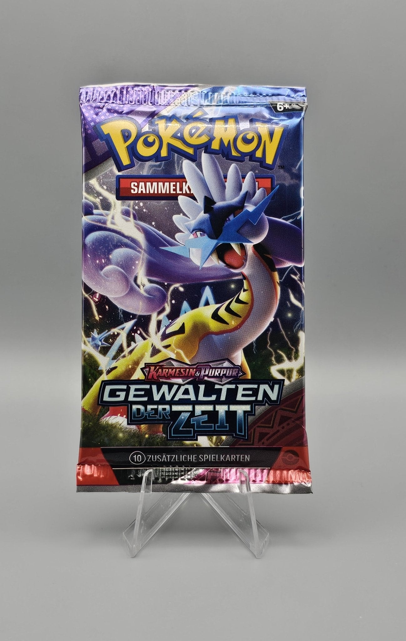 Pokémon KP05 Karmesin & Purpur: Gewalten der Zeit | Booster Pack | Deutsch - PiRoGamma TCG