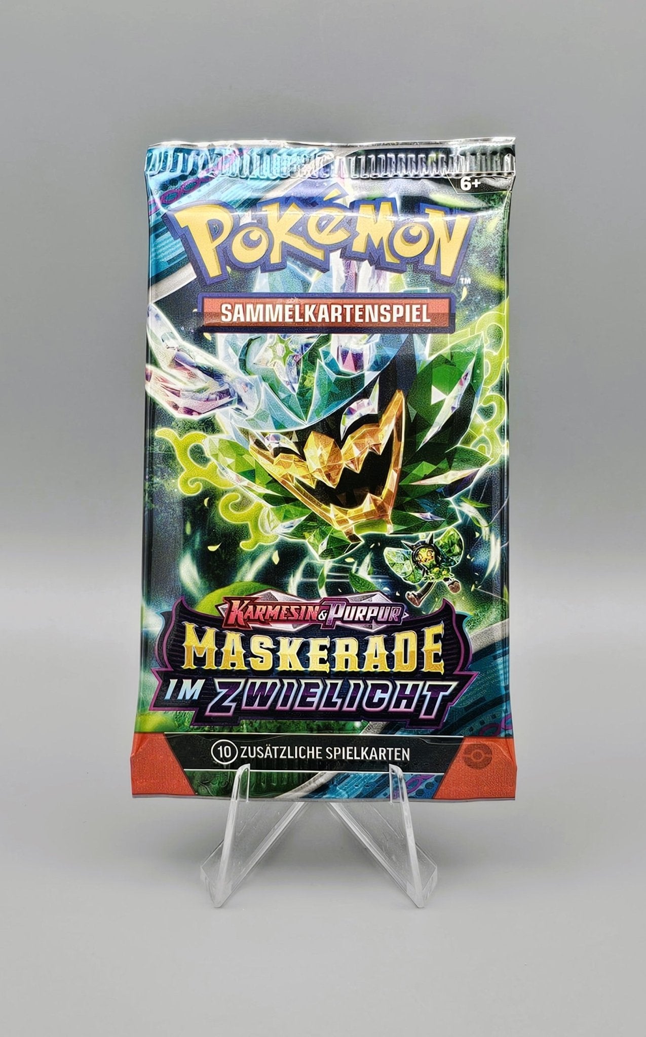 Pokémon KP06 Karmesin & Purpur: Maskerade im Zwielicht | Booster Pack | Deutsch - PiRoGamma TCG