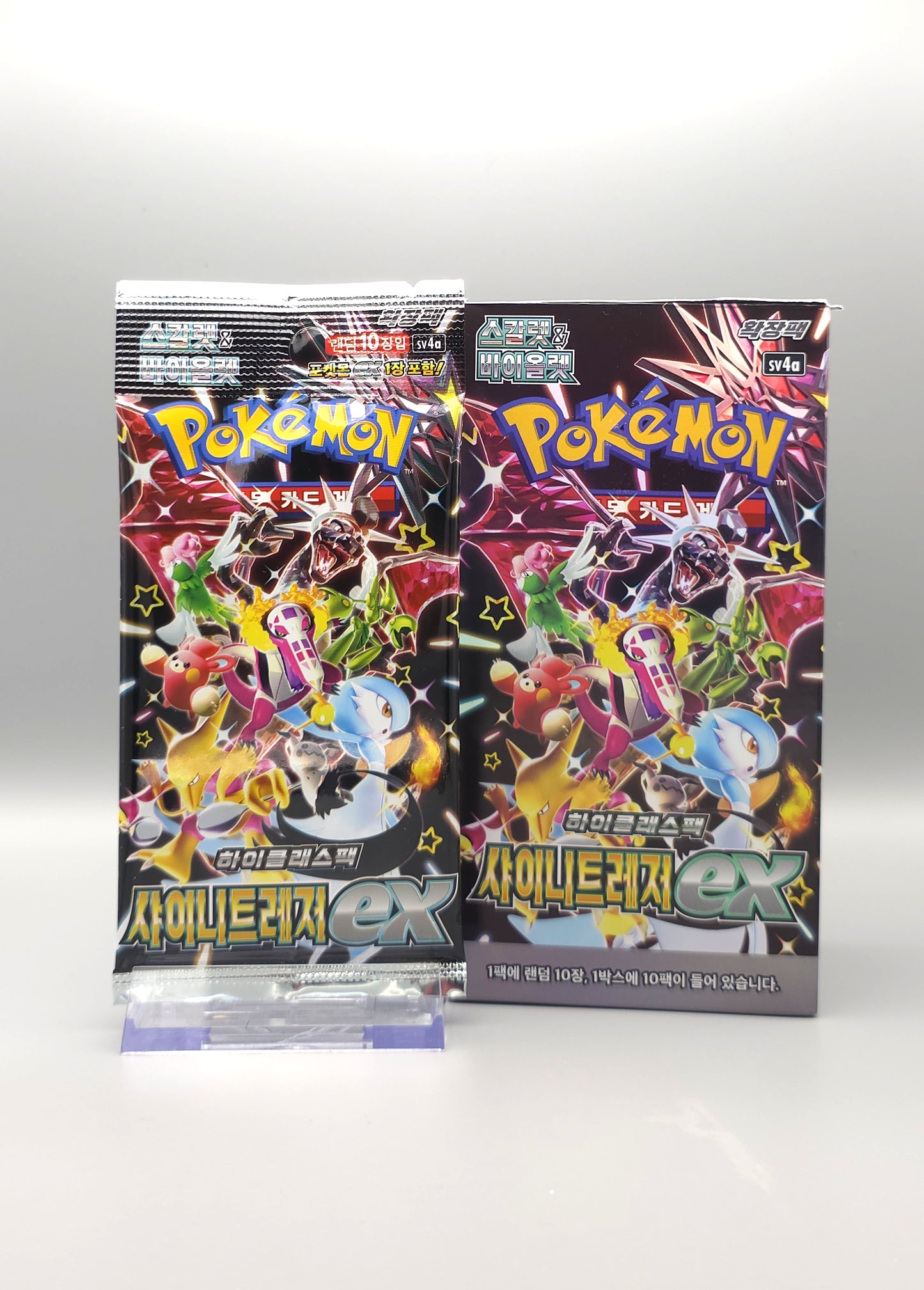 Pokemon sv4a Scarlet & Violet: Shiny Treasure ex | 1x Booster Pack | Koreanisch