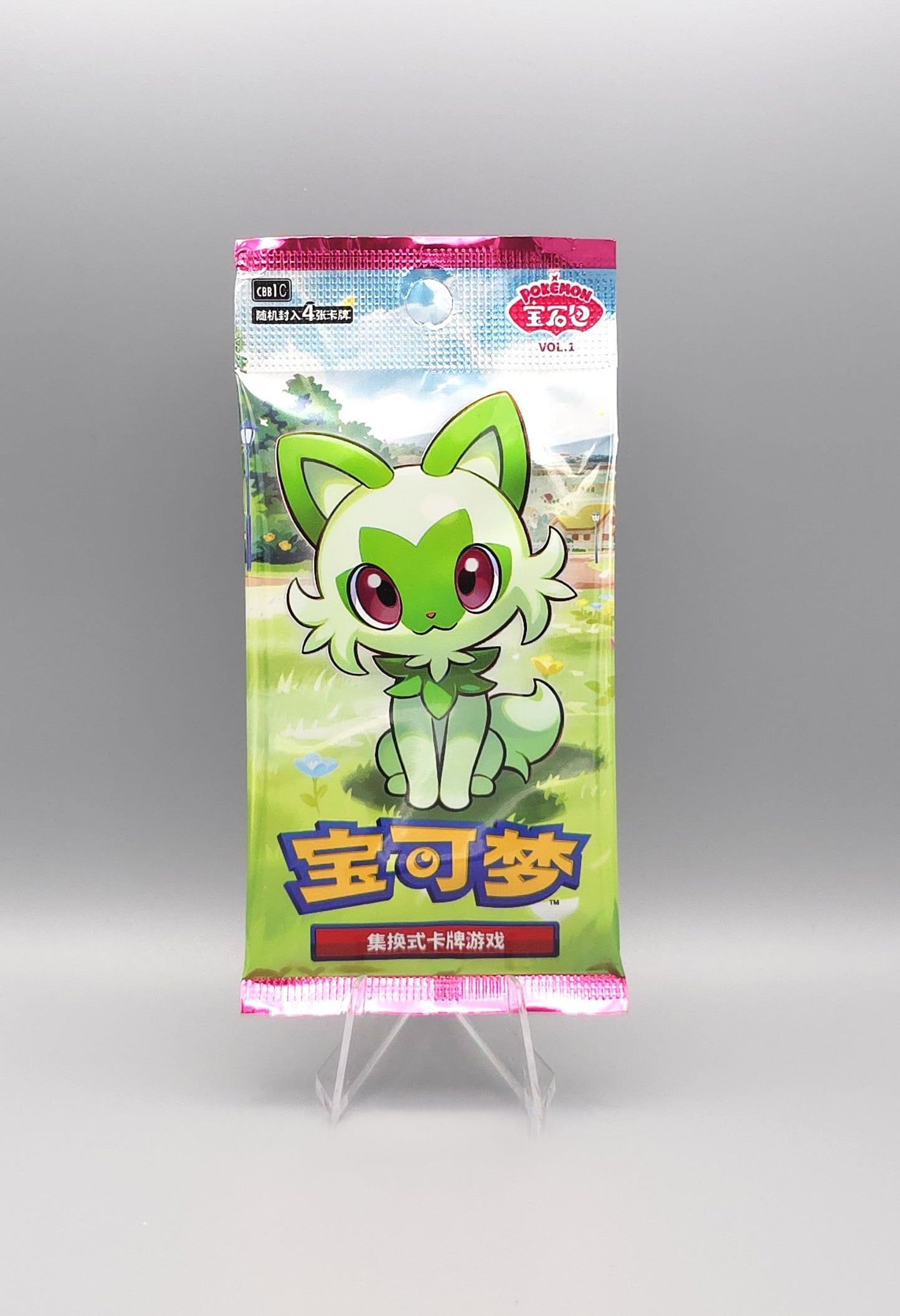 Pokemon Gem Pack Vol. 1 (CBB1C) | 1x Booster Pack | Simplified Chinese