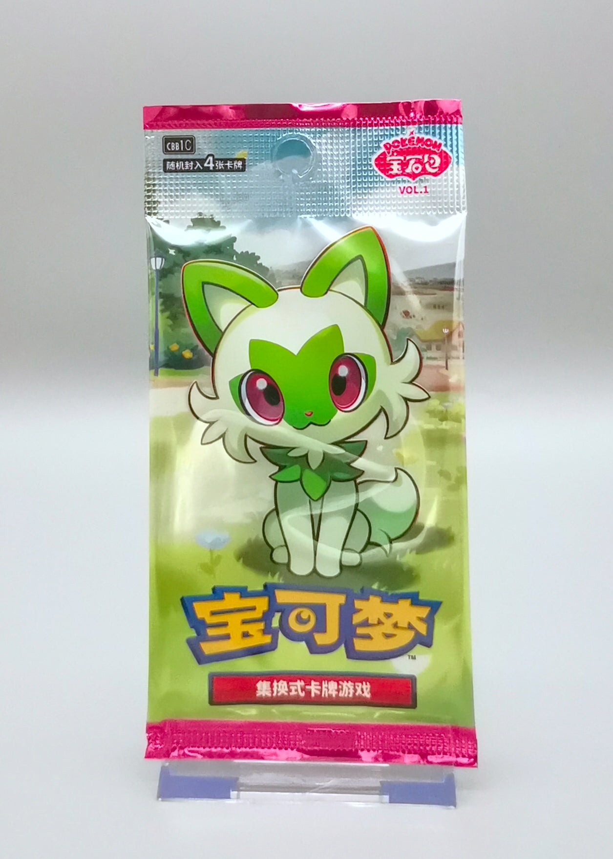 Pokemon Gem Pack Vol. 1 (CBB1C) | 1x Booster Pack | Simplified Chinese