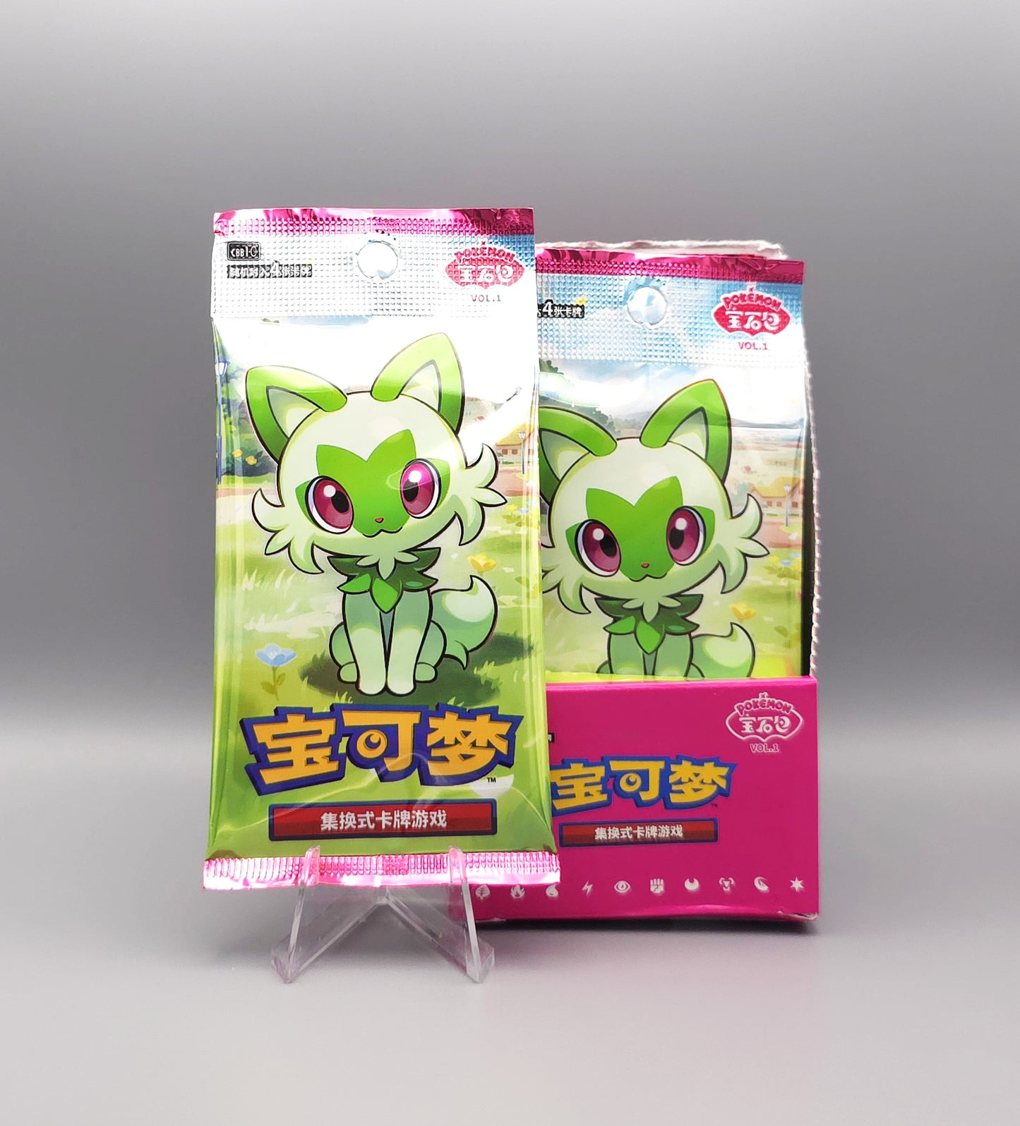 Pokemon Gem Pack Vol. 1 (CBB1C) | 1x Booster Pack | Simplified Chinese