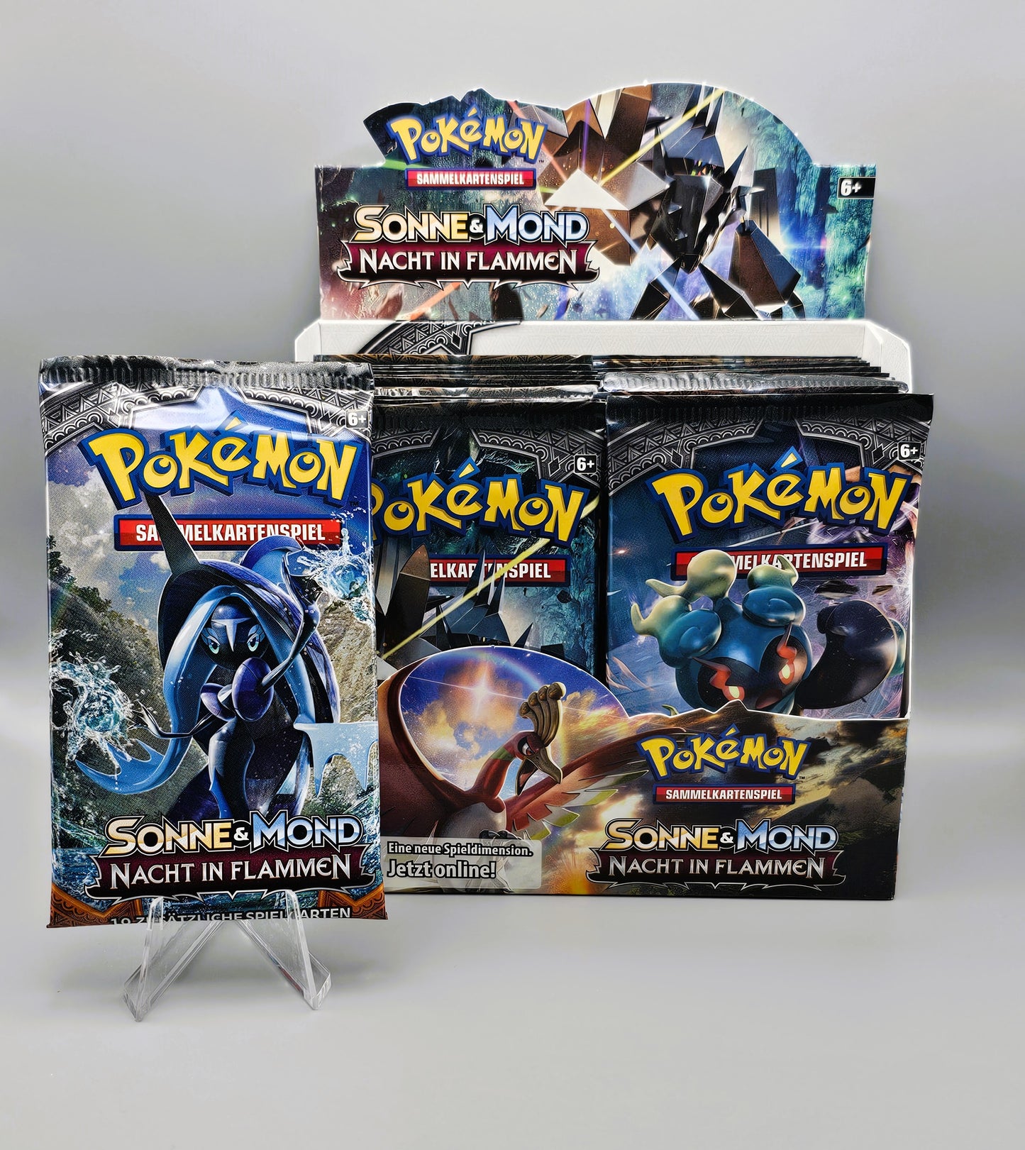 Pokemon SM3 Sonne & Mond: Nacht in Flammen | Booster Pack | Deutsch