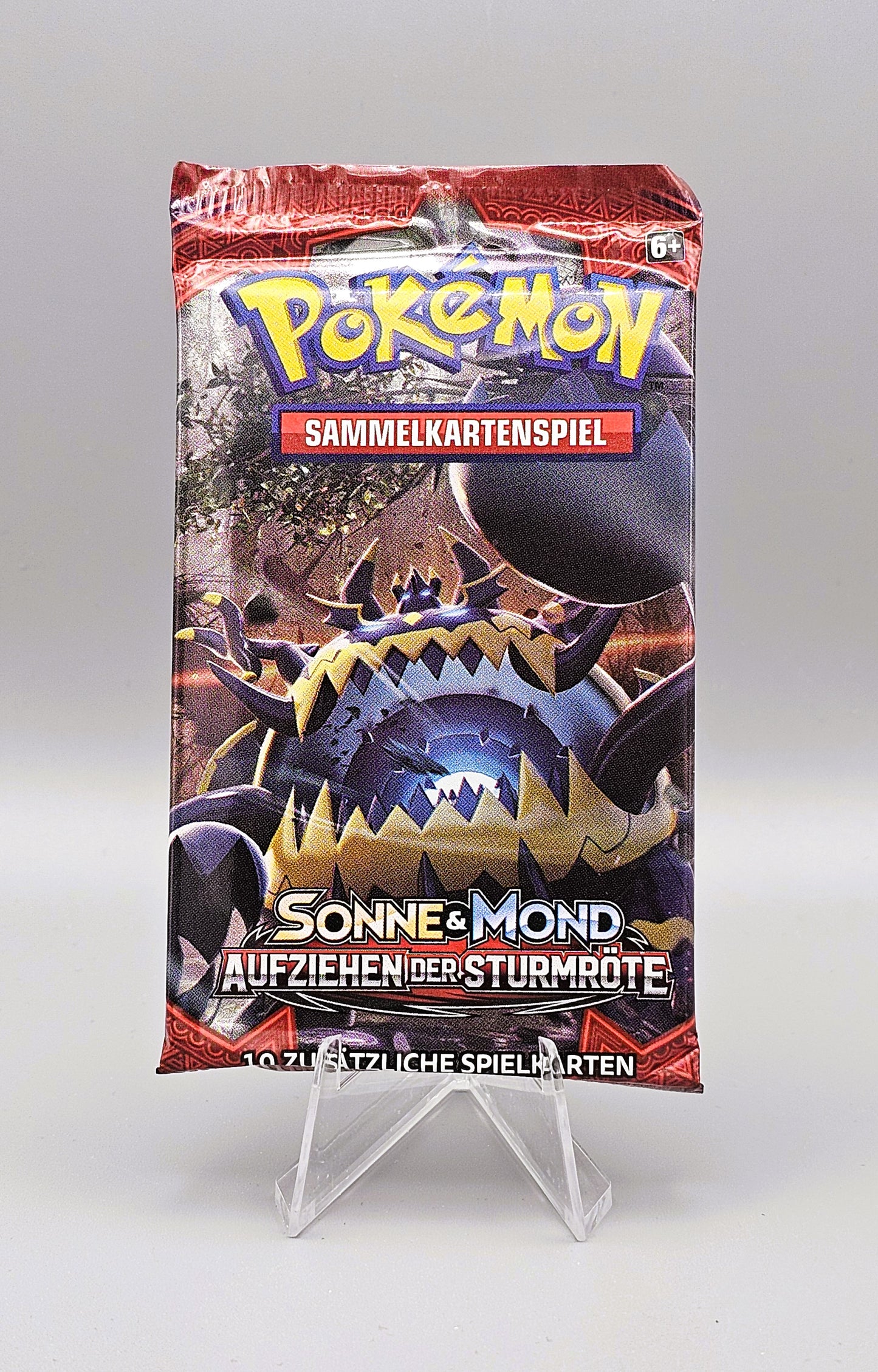 Pokemon SM4 Sonne & Mond: Aufziehen der Sturmröte | 1x Booster Pack | Deutsch