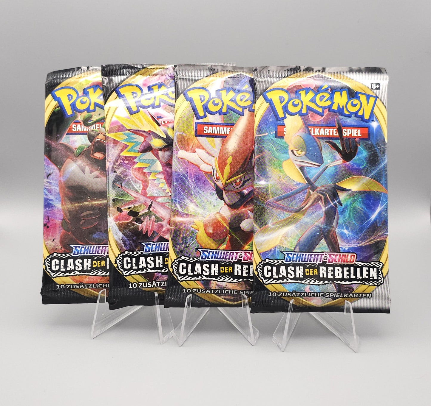 Pokemon SWSH02 Schwert & Schild: Clash der Rebellen | 1x Booster Pack | Deutsch