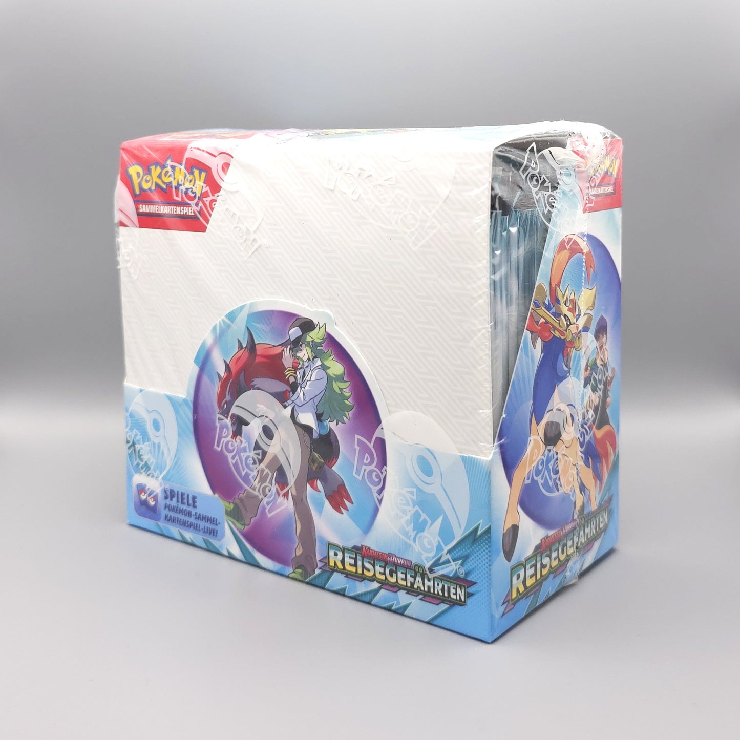 Pokemon KP09 Karmesin & Purpur: Reisegefährten | 36 Booster Pack Display | Deutsch