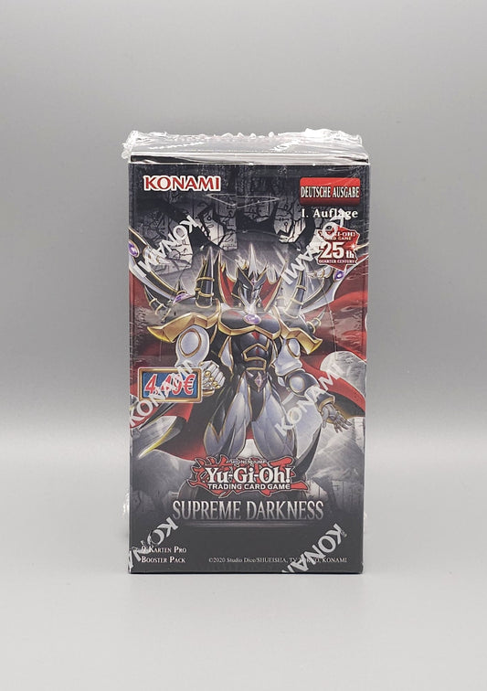 Yu-Gi-Oh! Supreme Darkness (SUDA-DE) I. Auflage | 18 Booster Pack Display | Deutsch
