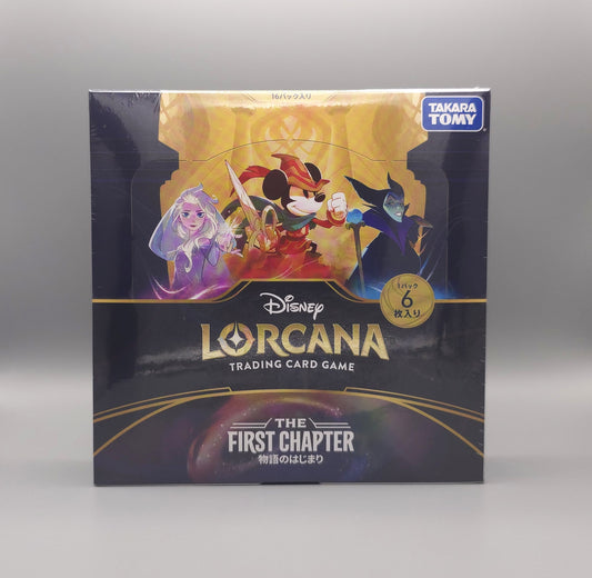 DISNEY Lorcana: The First Chapter | 16 Booster Pack Display | Japanisch