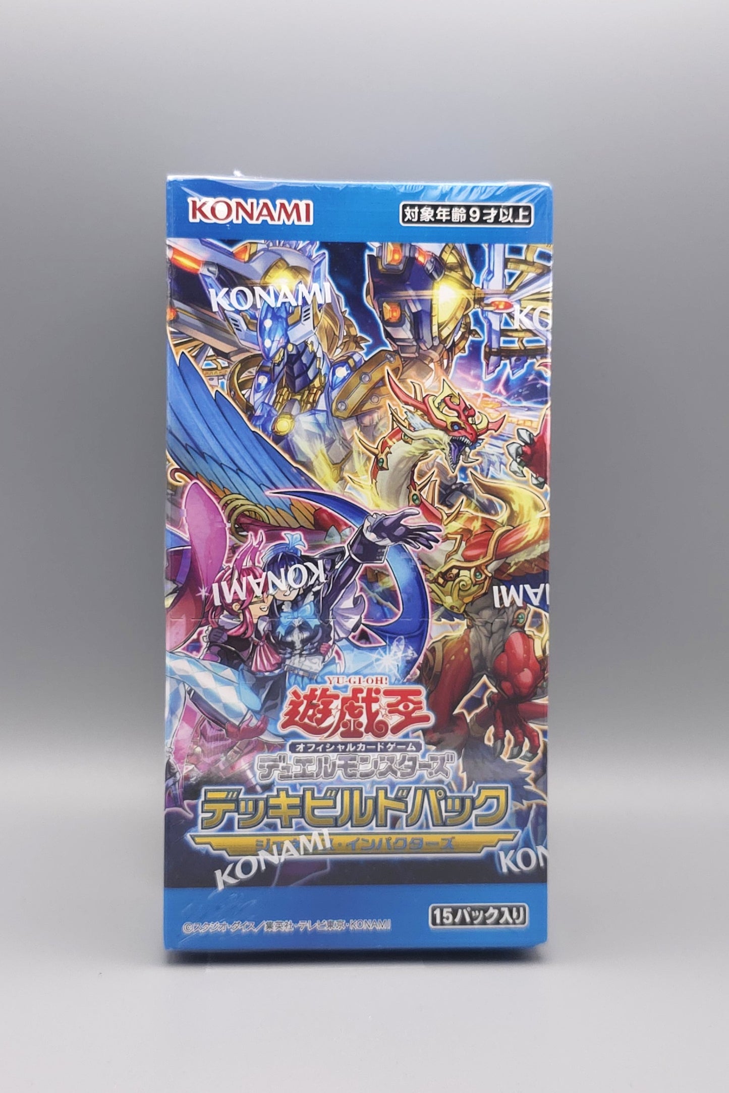Yu-Gi-Oh! Deck Build: Genesis Impactors (DBGI-JP) | 15 Booster Pack Display | Japanisch