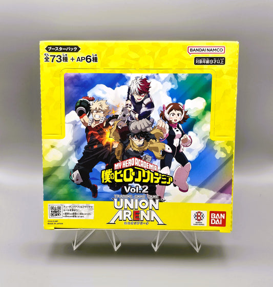Union Arena - My Hero Academia Vol. 2 (EX06BT) | 16 Booster Pack Display | Japanisch