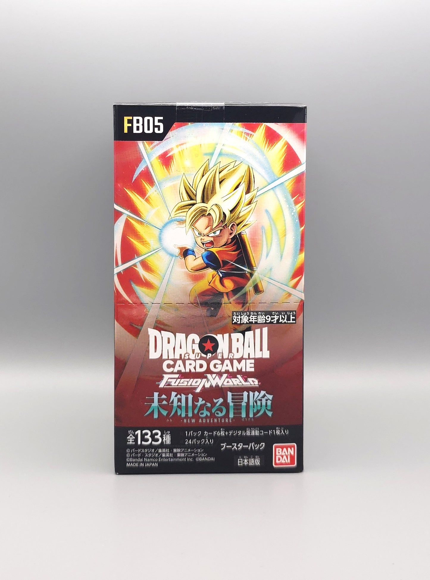 Dragon Ball Super FB05-JP New Adventure | 24 Booster Pack Display | Japanisch