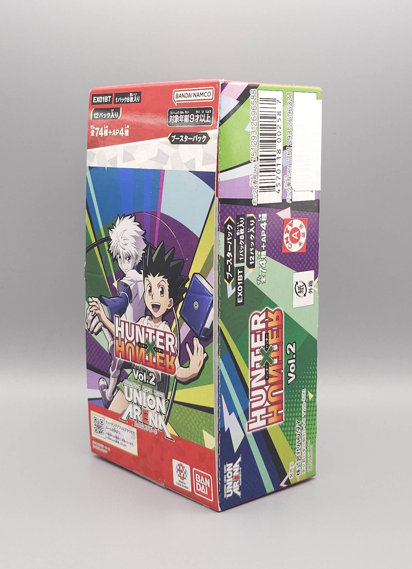 Union Arena - Hunter X Hunter Vol. 2 (EX01BT) | 12 Booster Pack Display | Japanisch