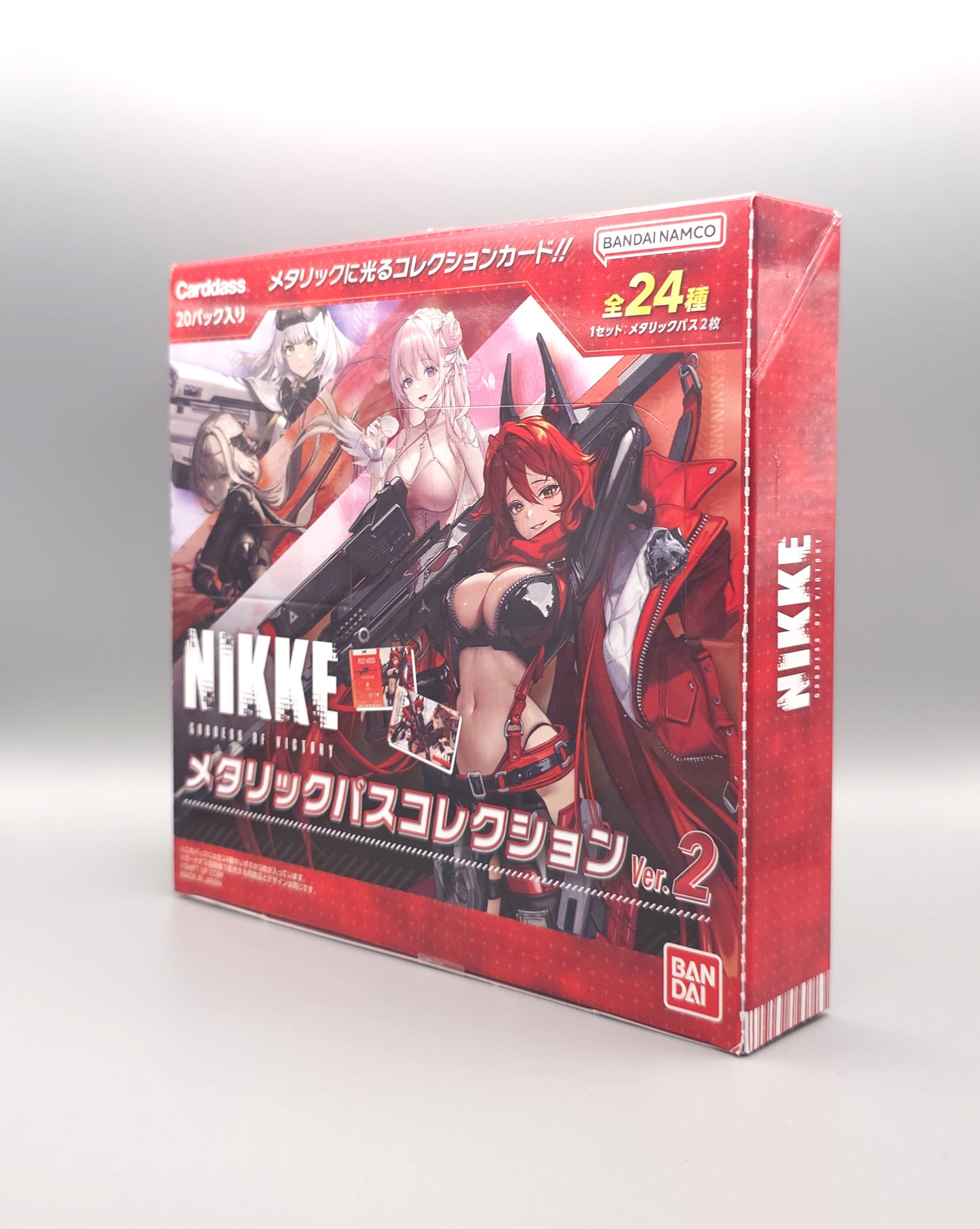 Bandai Carddass - NIKKE Goddess of Victory Ver. 2 | 20 Booster Pack Display | Japanisch