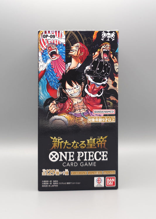 One Piece: Emperors in the New World | OP09-JP | 24 Booster Pack Display | Japanisch