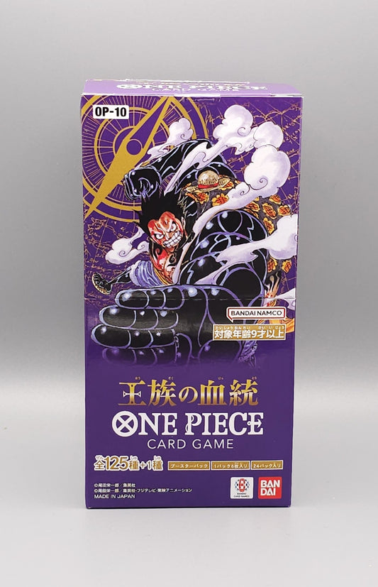 One Piece - Royal Blood | OP10-JP | 24 Booster Pack Display | Japanisch