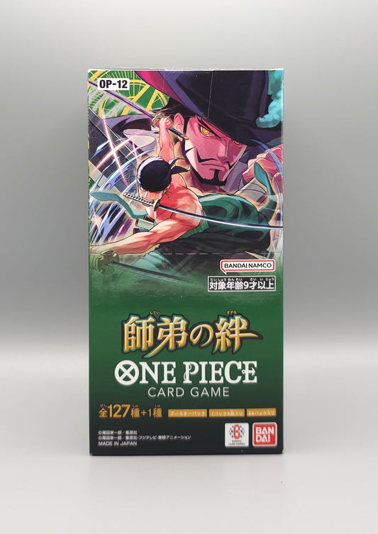 One Piece: Legacy of the Master | OP12-JP | 24 Booster Pack Display | Japanisch