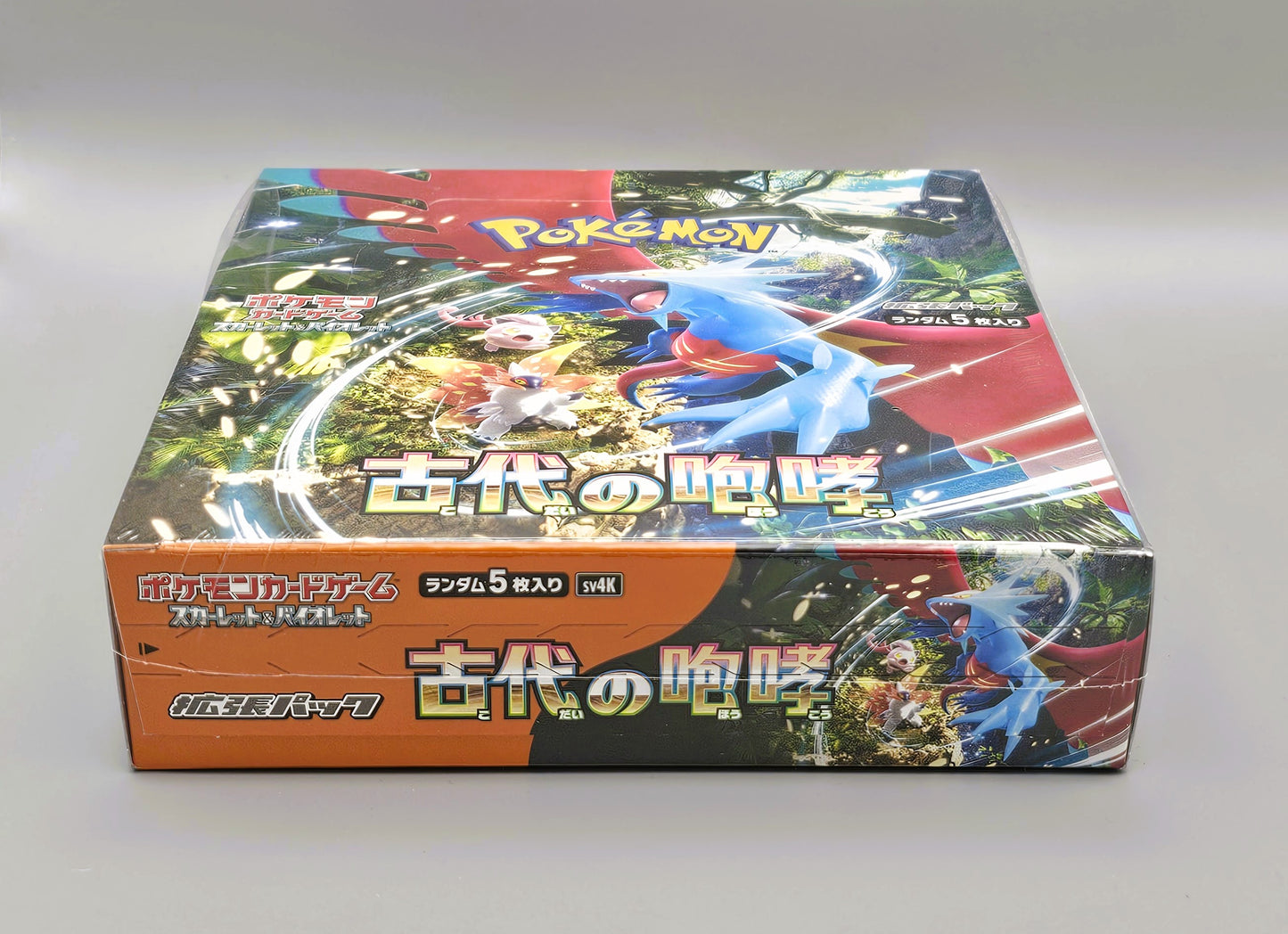 Pokemon sv4K Scarlet & Violet: Ancient Roar | 30 Booster Pack Display | Japanisch