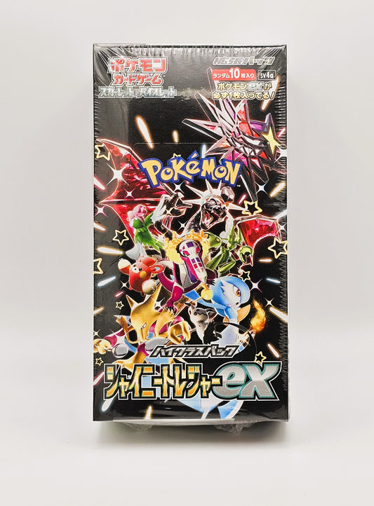 Pokemon sv4a Scarlet & Violet: Shiny Treasure ex | 10 Booster Pack Display | Japanisch