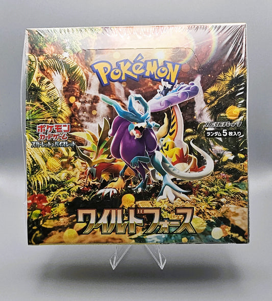 Pokemon sv5K Scarlet & Violet: Wild Force | 30 Booster Pack Display | Japanisch