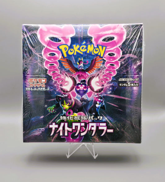 Pokemon sv6a Scarlet & Violet: Night Wanderer | 30 Booster Pack Display | Japanisch