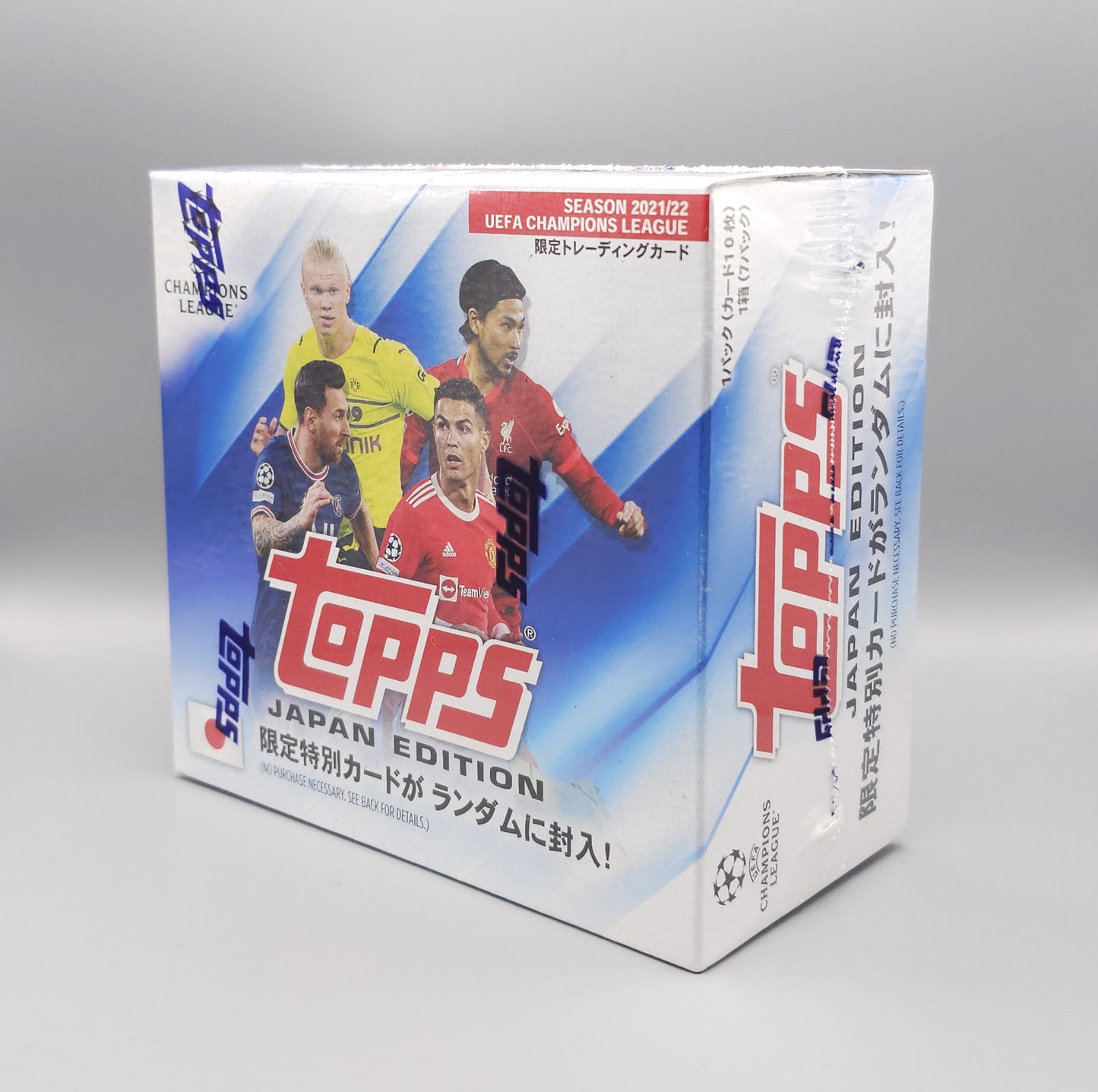 Topps UEFA Champions League Season 2021/22 Japan Edition | 7 Booster Pack Display | Englisch