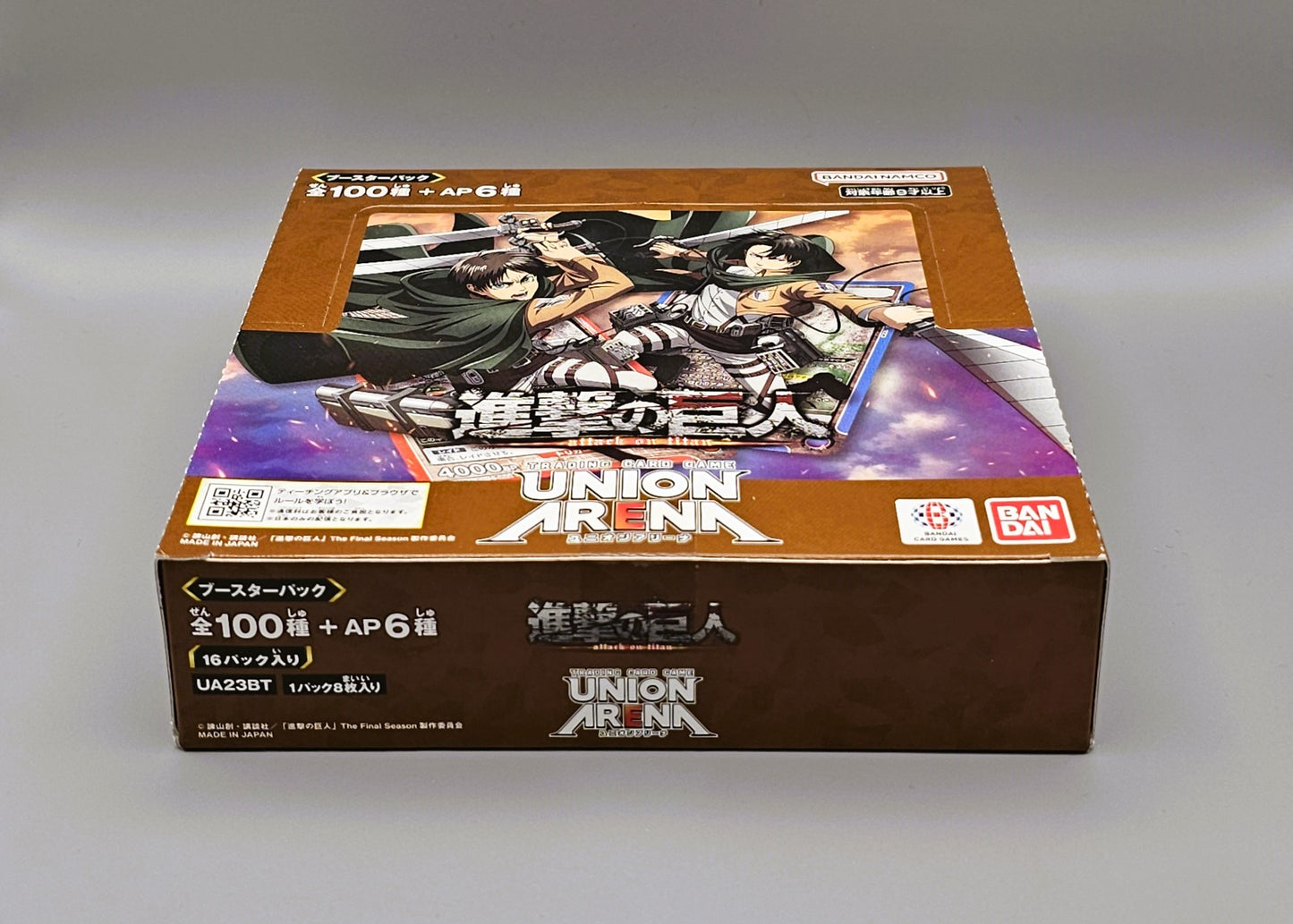 union arena attack on titan display