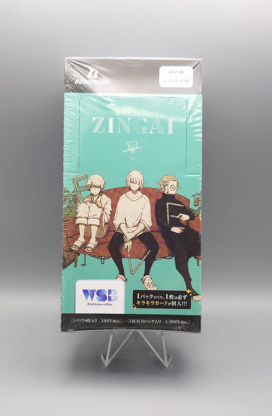 Weiss Schwarz Blau - Eve Zingai | 10 Booster Pack Display | Japanisch