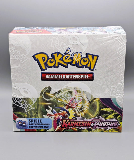 Pokémon KP01 Karmesin & Purpur: Base Set | 36 Booster Pack Display | Deutsch - PiRoGamma TCG